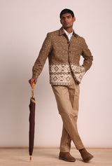 DOUBLE PLEAT TROUSERS