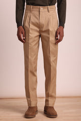 DOUBLE PLEAT TROUSERS