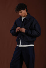 DRIFT DENIM BOMBER JACKET