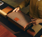 FOLDAWAY HERRINGBONE LAPTOP JACKET