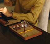 NEST LEATHER DESK TRAY