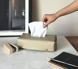 Leather Tissue Box