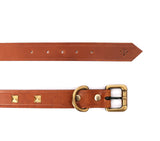 BIG DOG COLLAR SQ. STUD