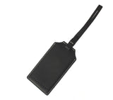 leather luggage tags