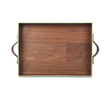 wooden platter with handle