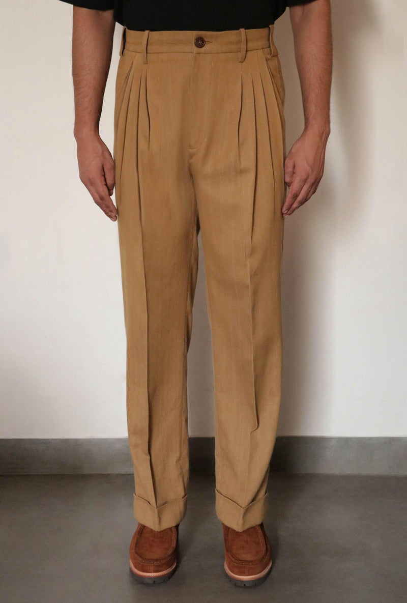 WESTLEY FOUR PLEAT PANTS