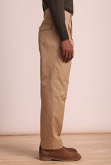 DOUBLE PLEAT TROUSERS