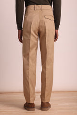 DOUBLE PLEAT TROUSERS