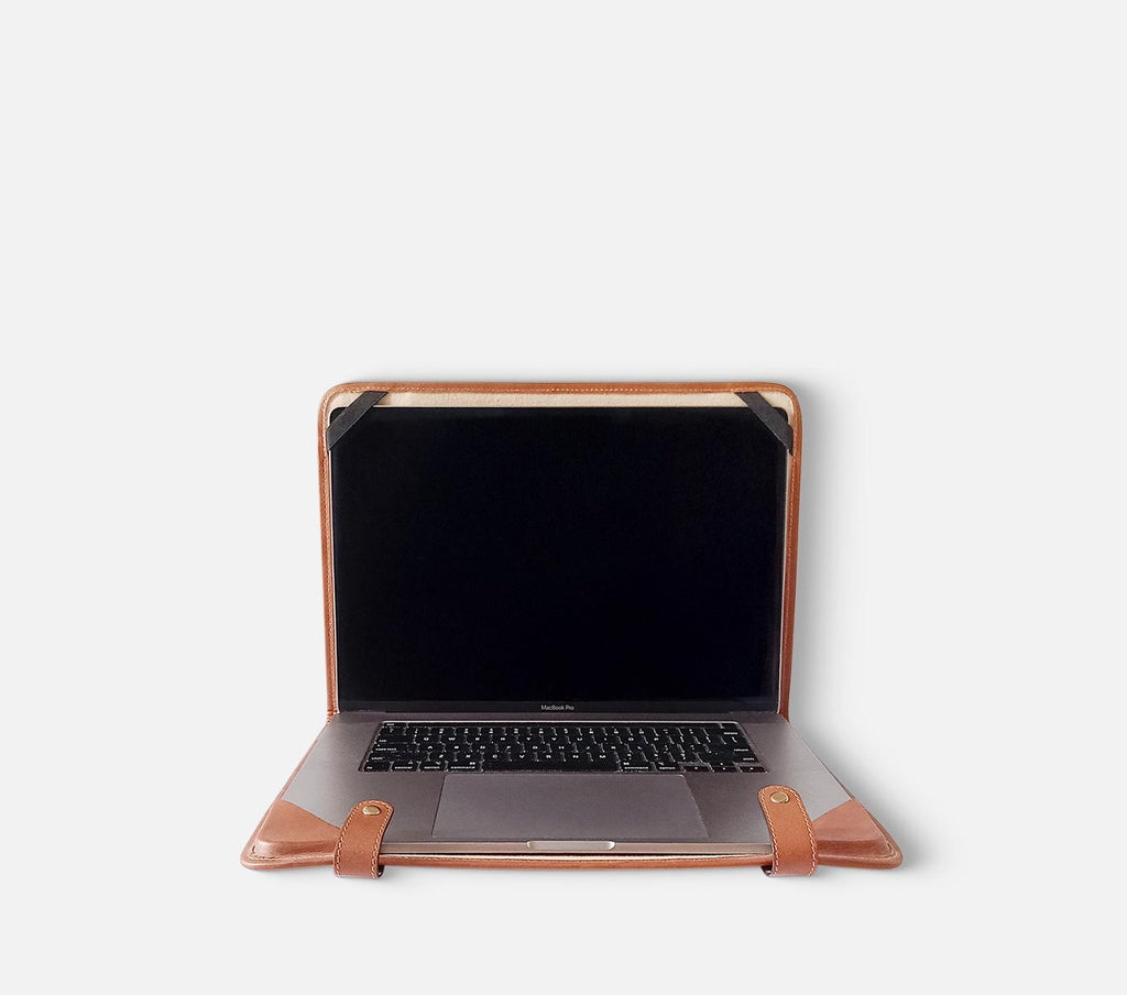 FOLDAWAY HERRINGBONE LAPTOP JACKET – Nappa Dori Global