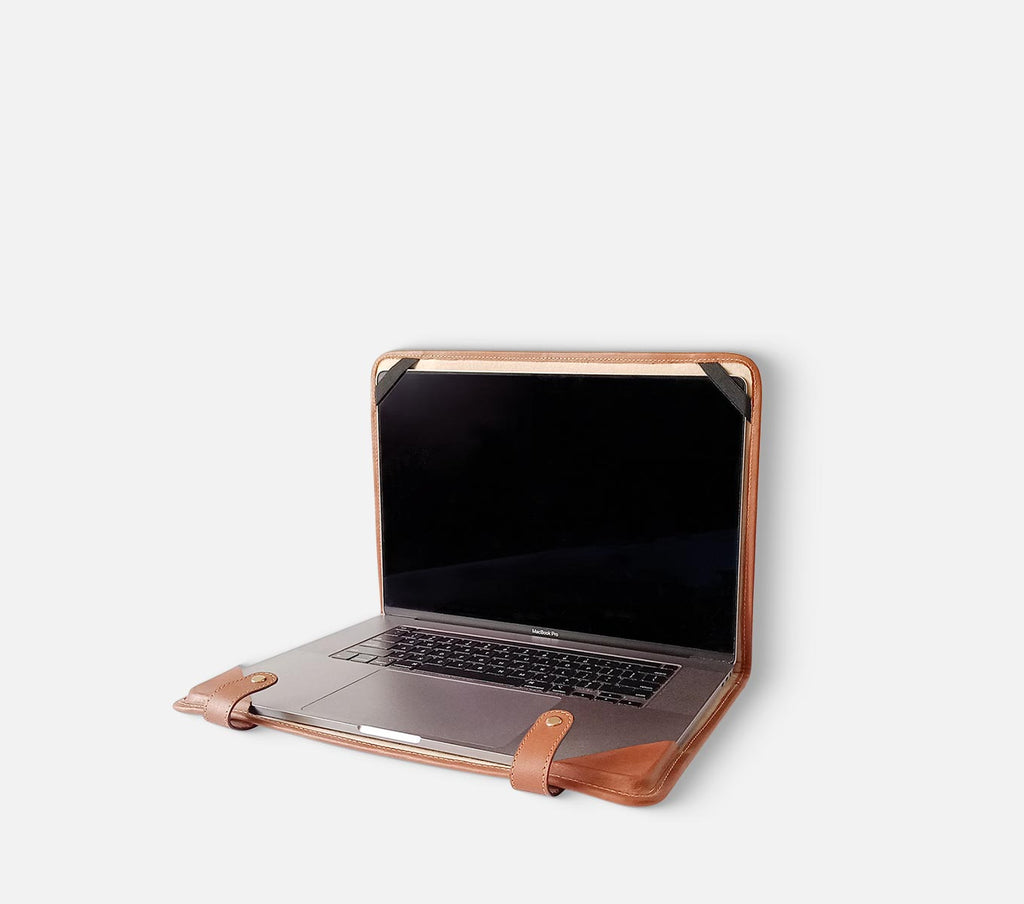 FOLDAWAY HERRINGBONE LAPTOP JACKET – Nappa Dori Global