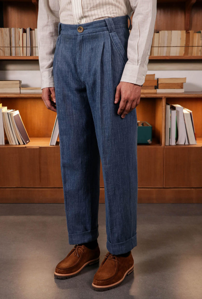 RUSSELL KHADI TROUSERS