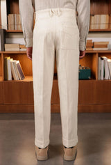 RUSSELL KHADI TROUSERS