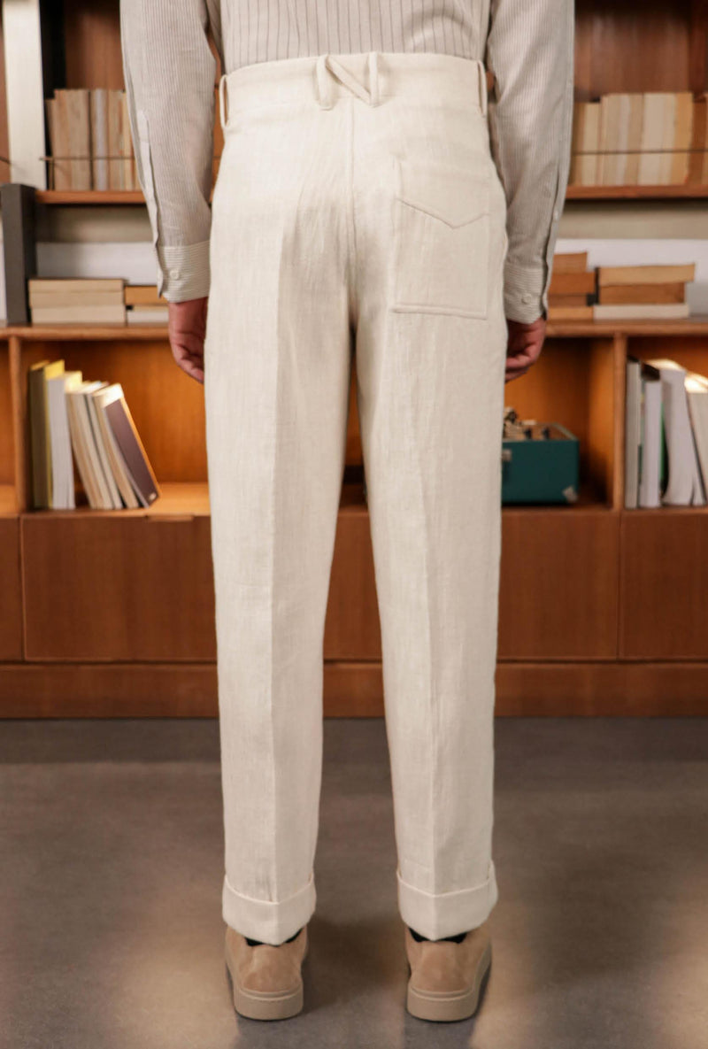 RUSSELL KHADI TROUSERS