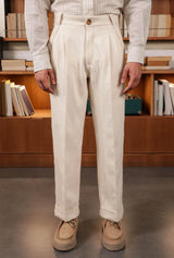 RUSSELL KHADI TROUSERS