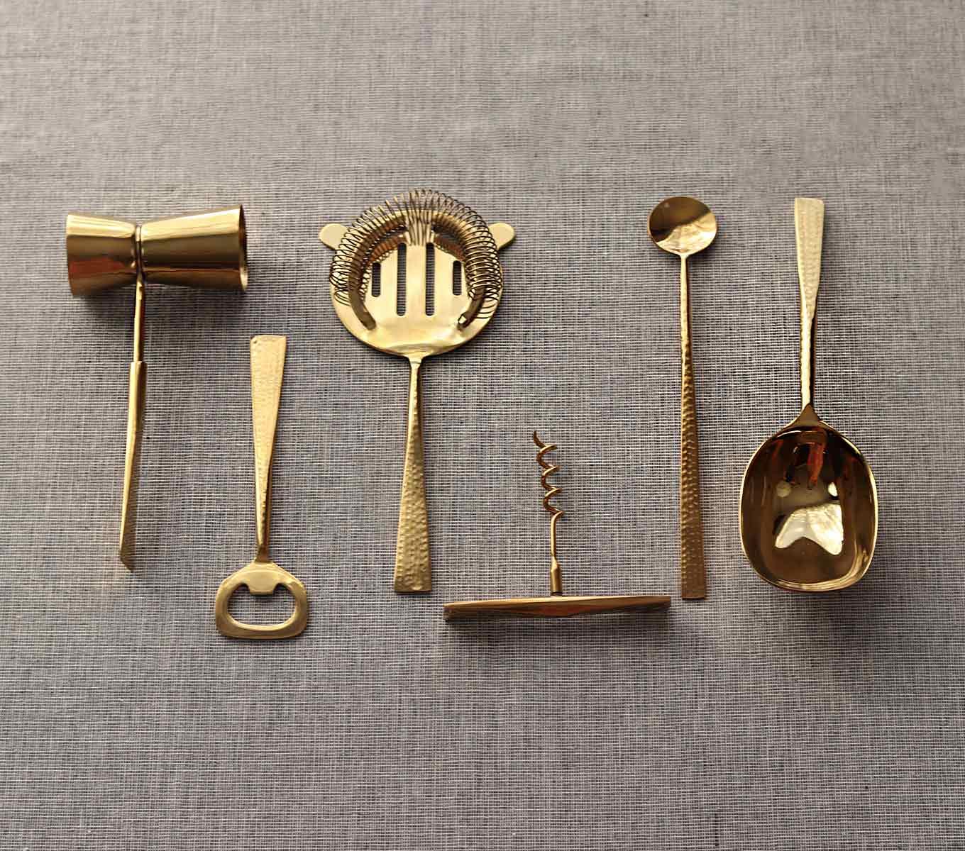 Buy Bar Tools Set of 6 - Gold | Bartender Kit – Nappa Dori Global