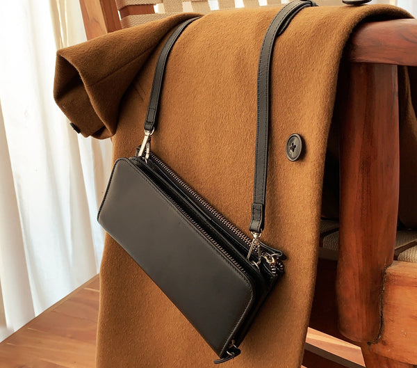 leather sling bag