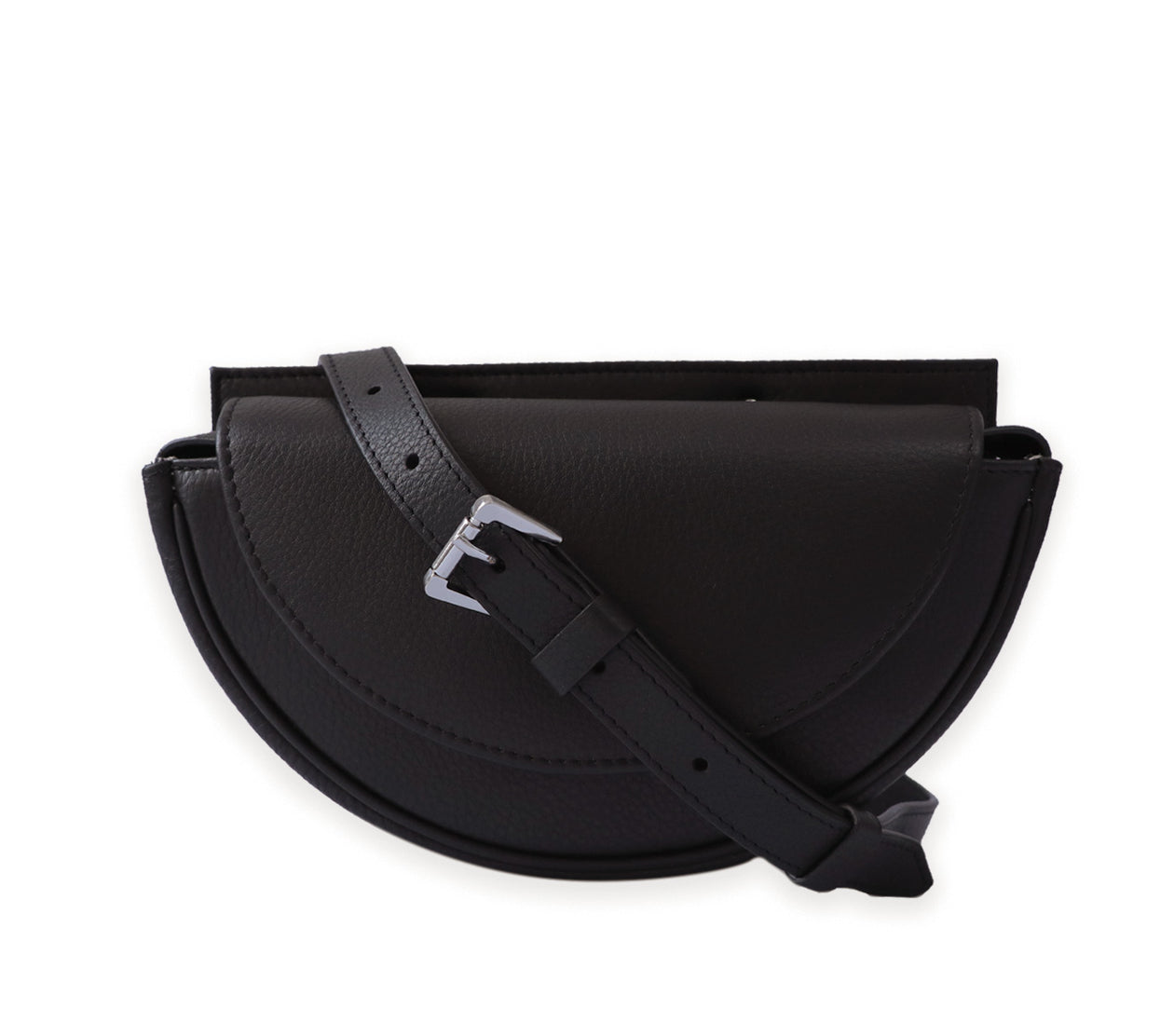 Crescent Day Bag Nappa Leather Black