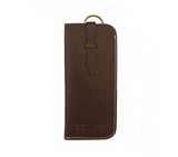 soft leather double glasses case