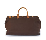 womens leather duffle bag
